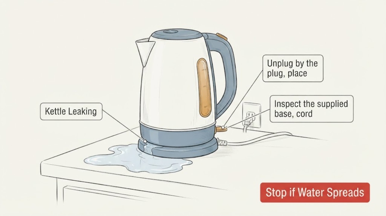 Kettle Leaking