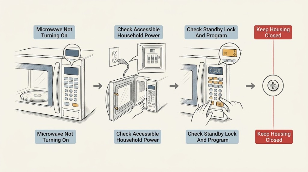 Microwave Not Turning On