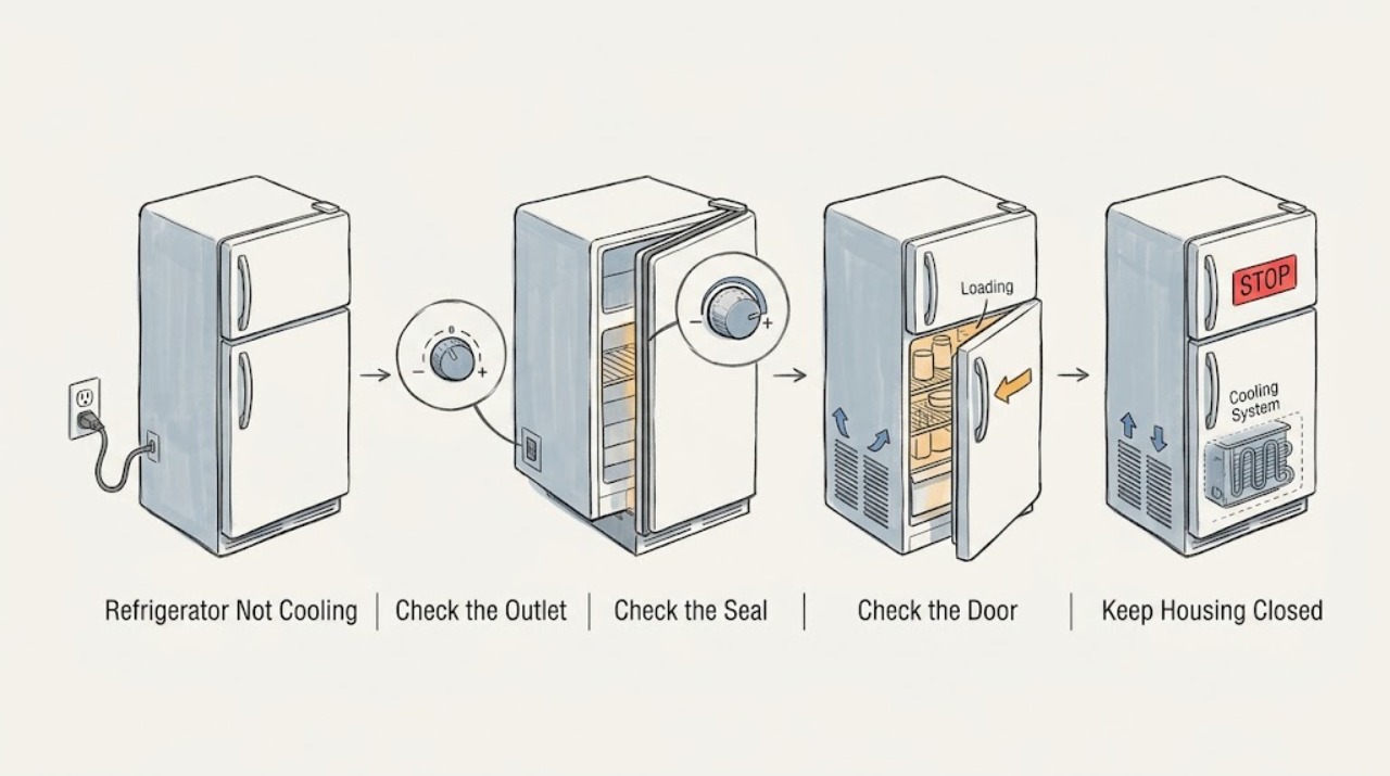 Refrigerator Not Cooling