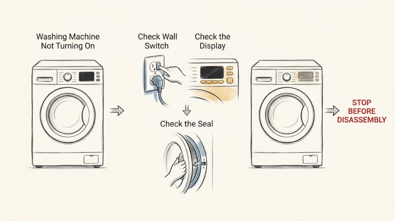 Washing Machine Not Turning On