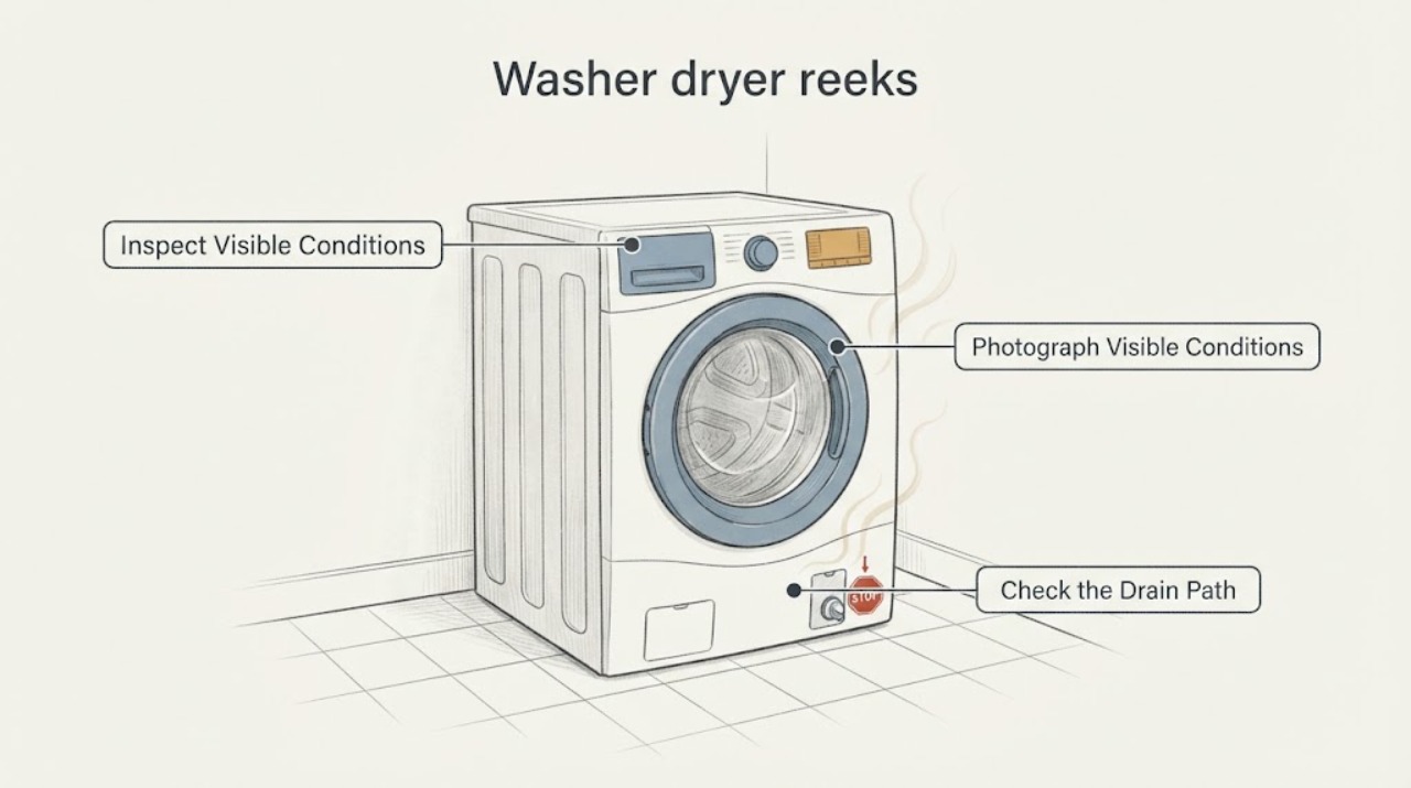 Washer dryer reeks