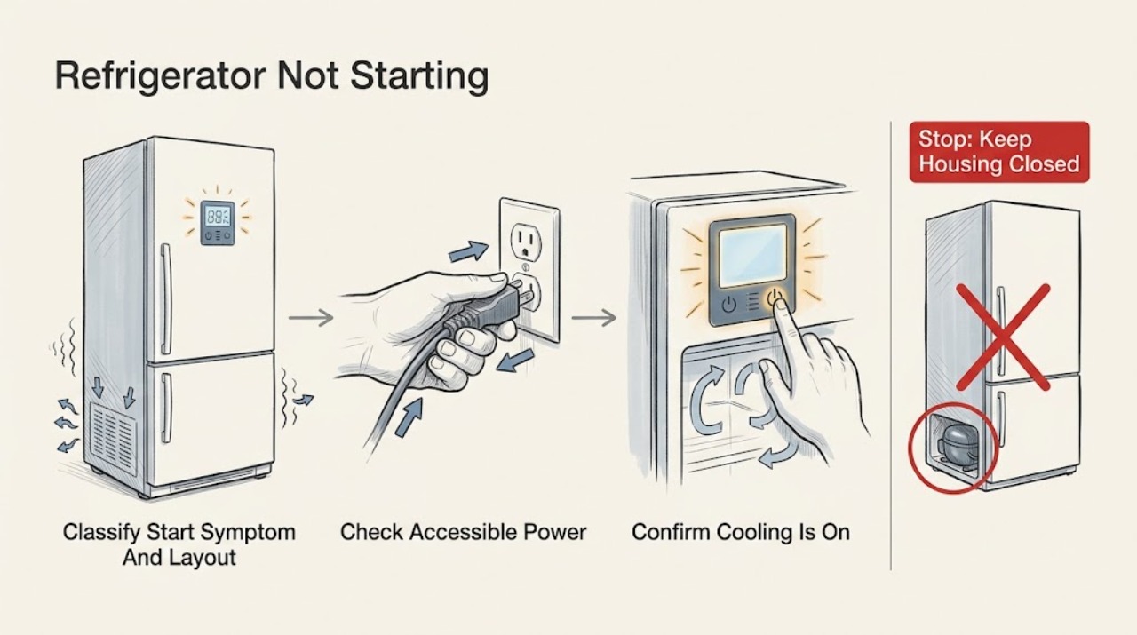 Refrigerator Not Starting