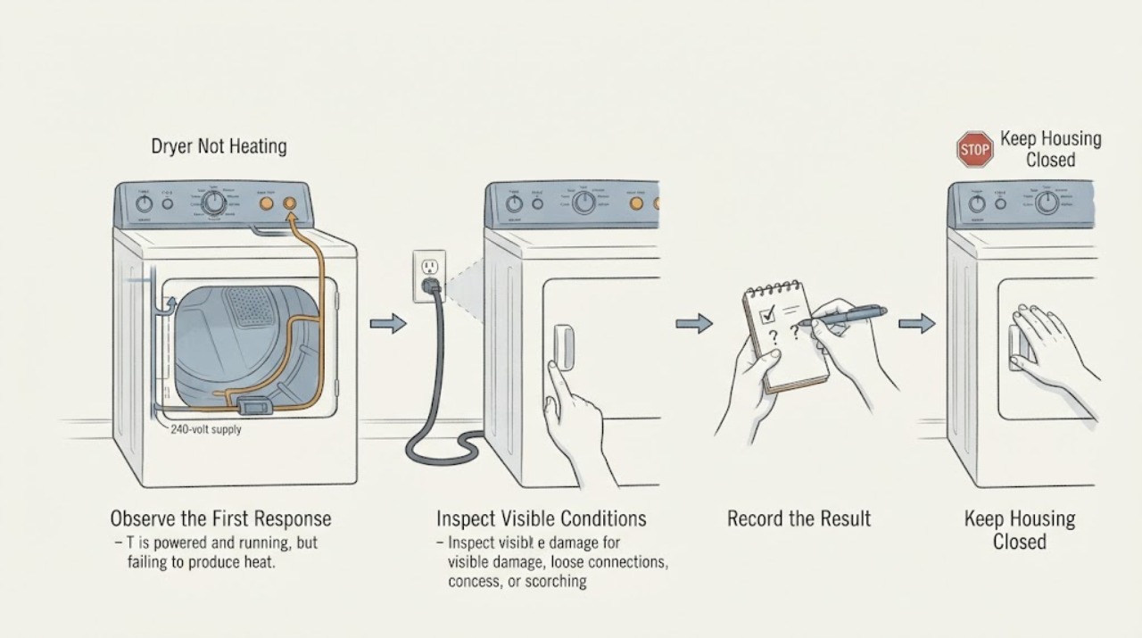Dryer Not Heating