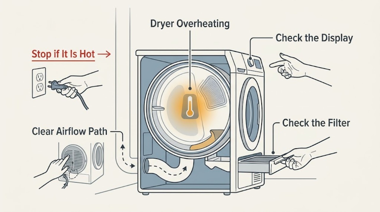 Dryer Overheating