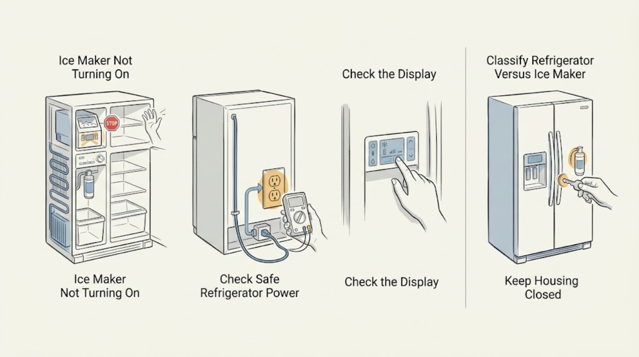 Ice Maker Not Turning On