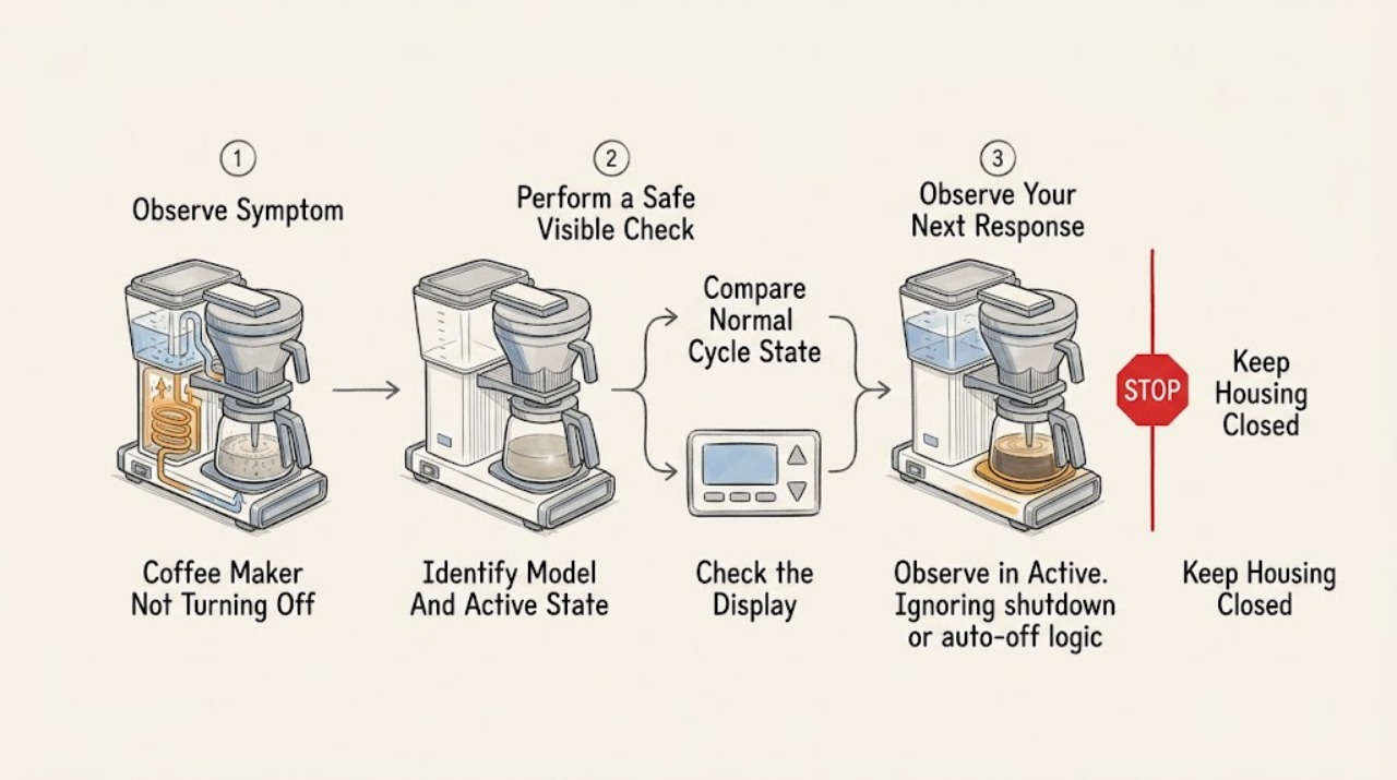 Coffee Maker Not Turning Off