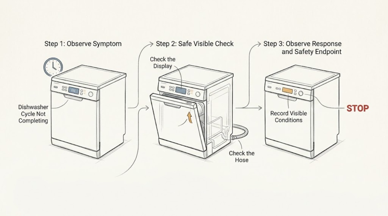 Dishwasher Cycle Not Completing