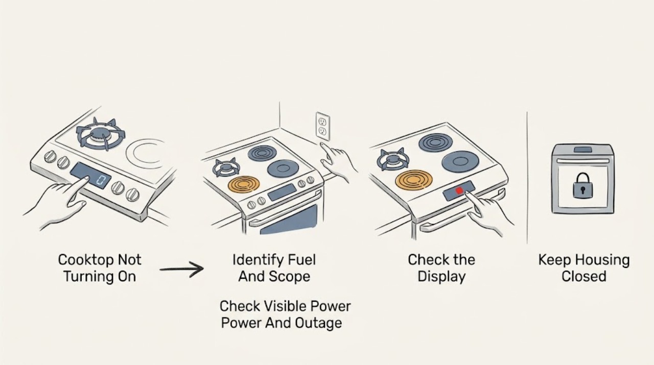 Cooktop Not Turning On