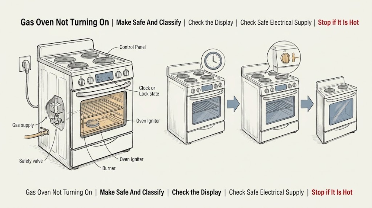 Gas Oven Not Turning On