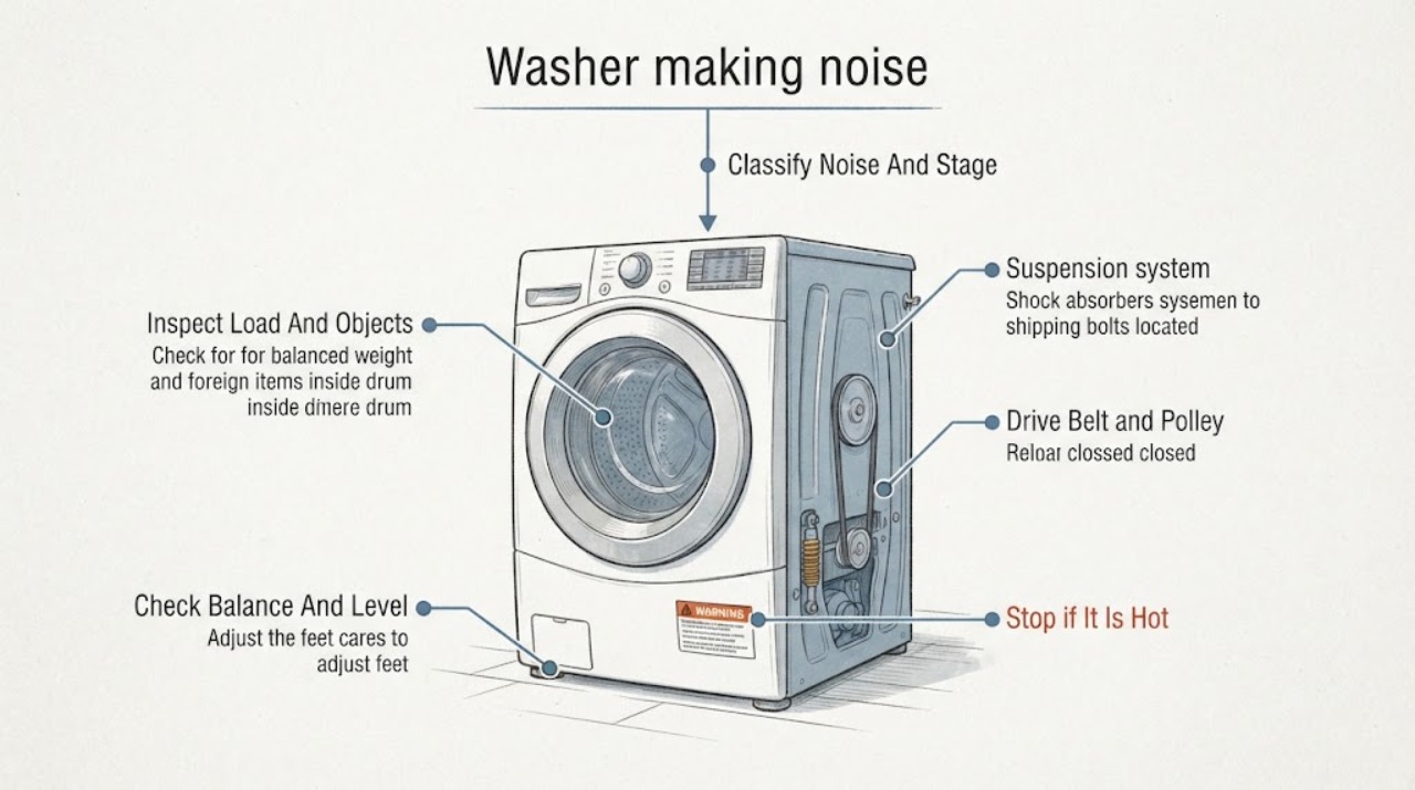 Washer making noise