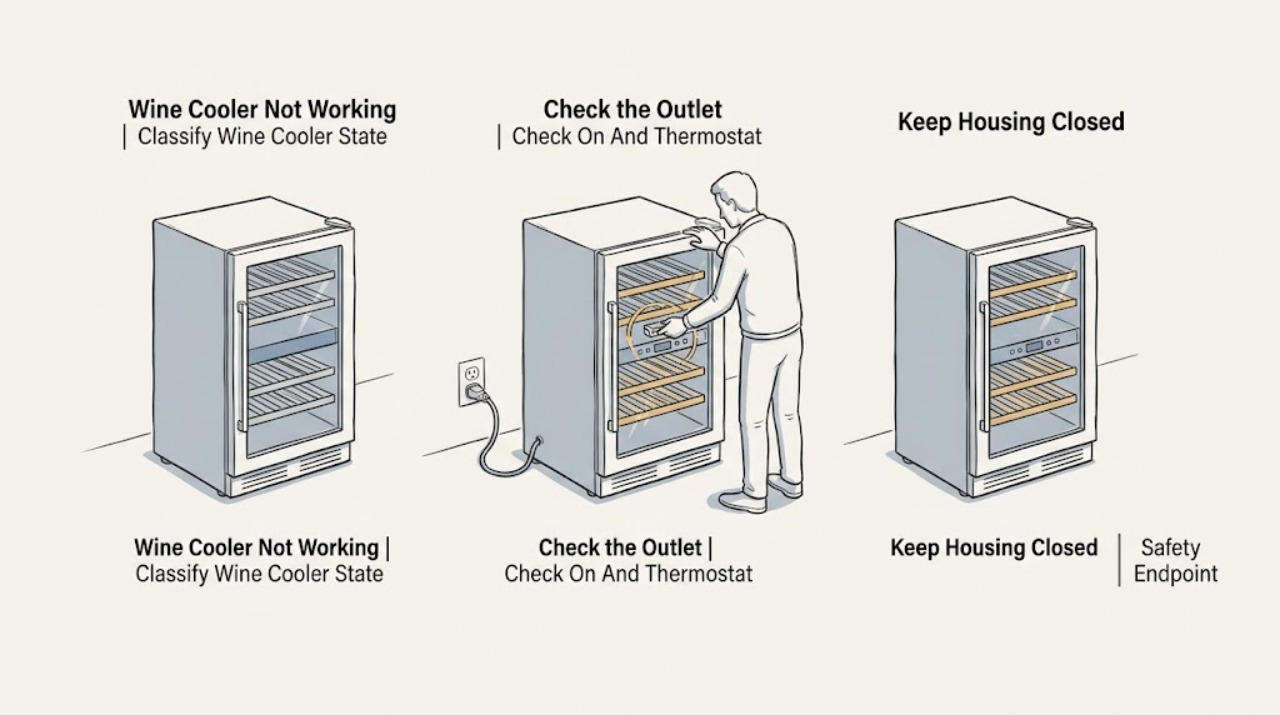 Wine Cooler Not Working
