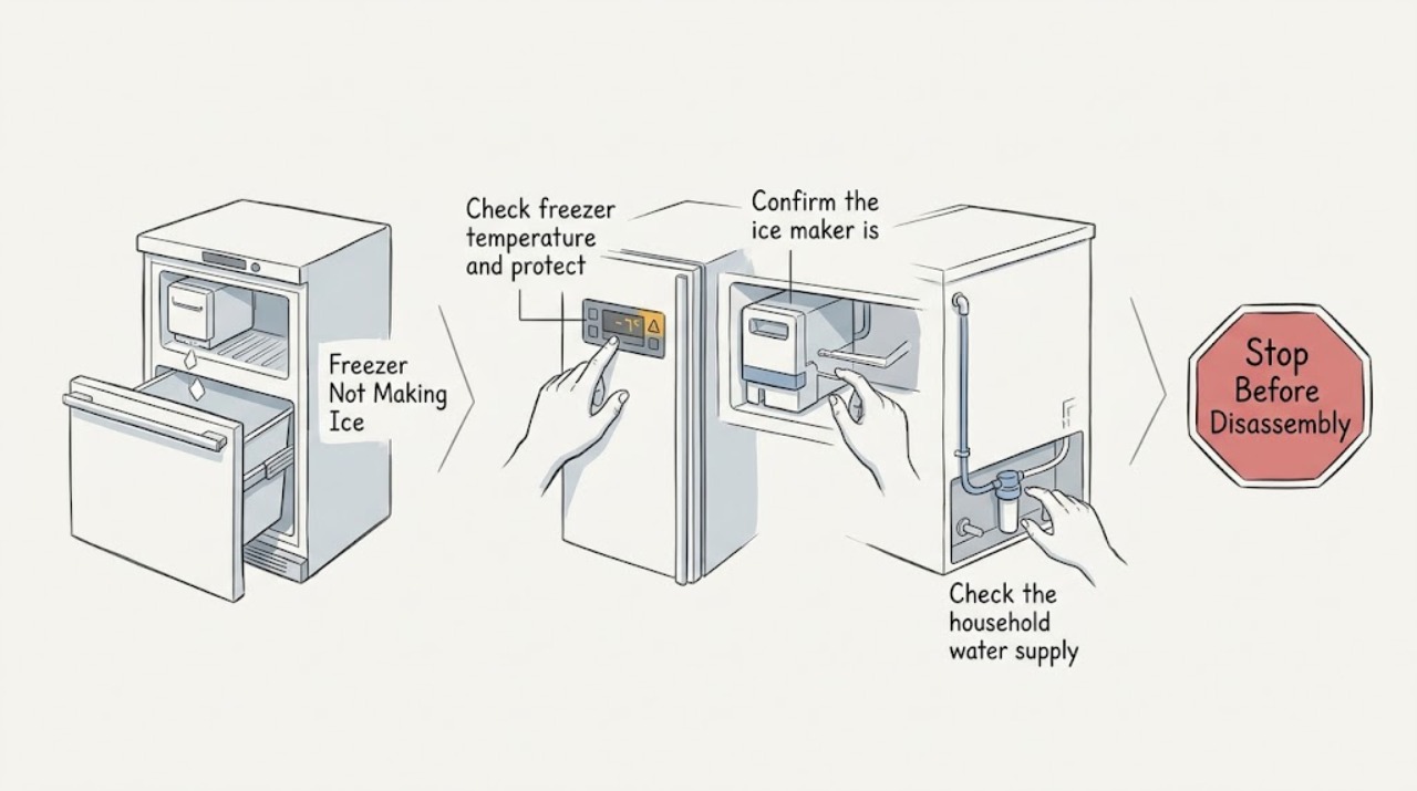 Freezer Not Making Ice