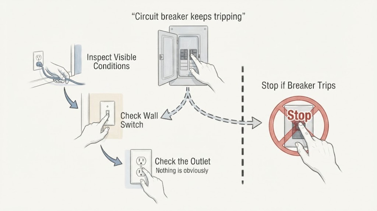 Circuit breaker keeps tripping