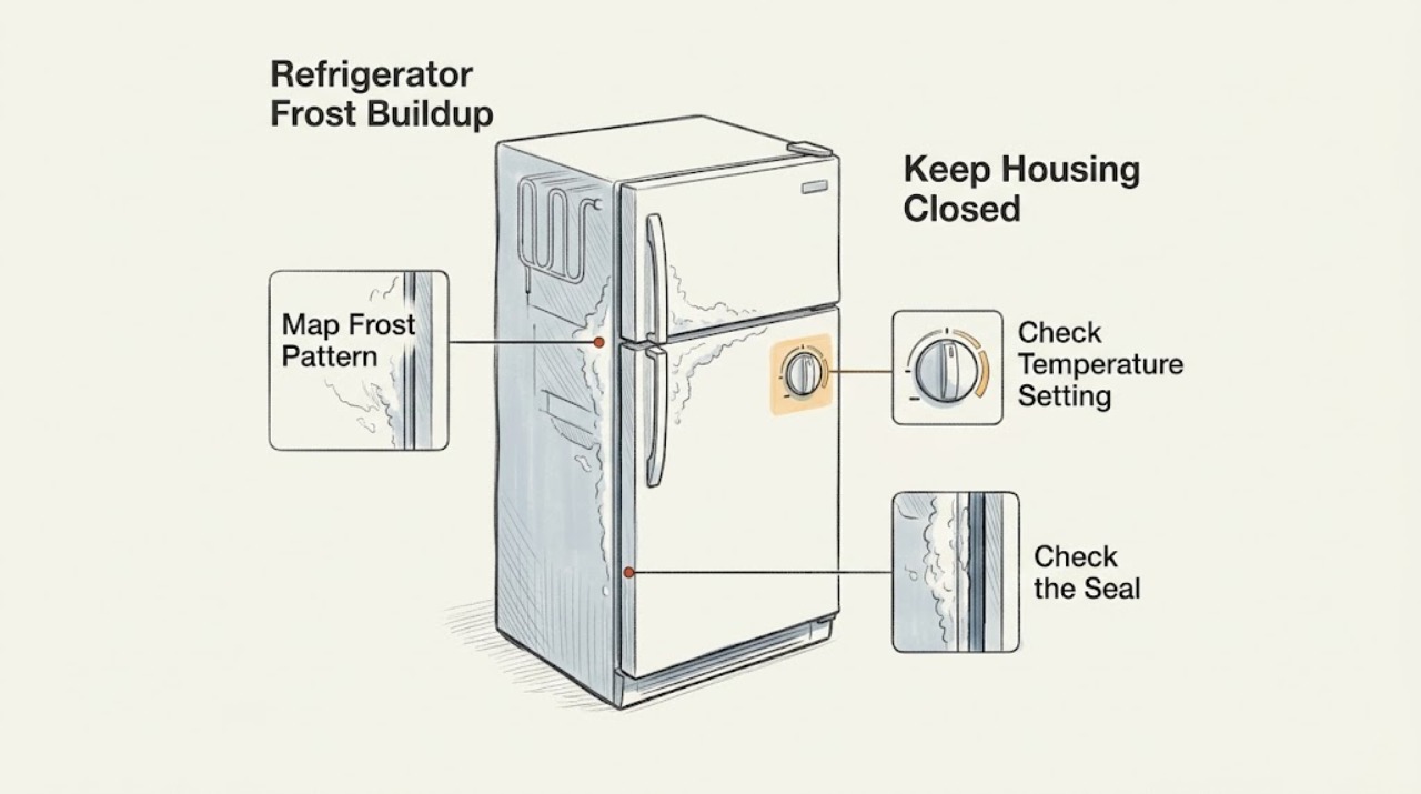 Refrigerator Frost Buildup