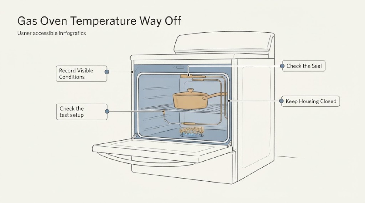 Gas Oven Temperature Way Off