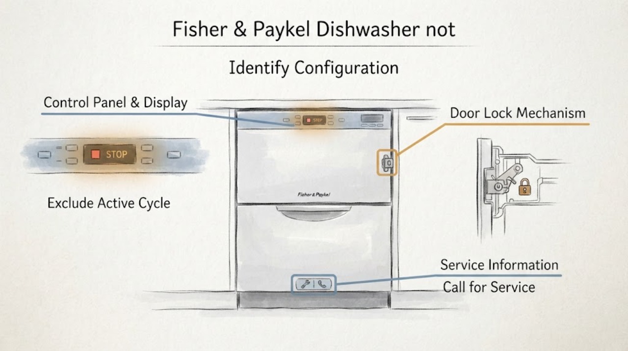 Fisher & Paykel Dishwasher not