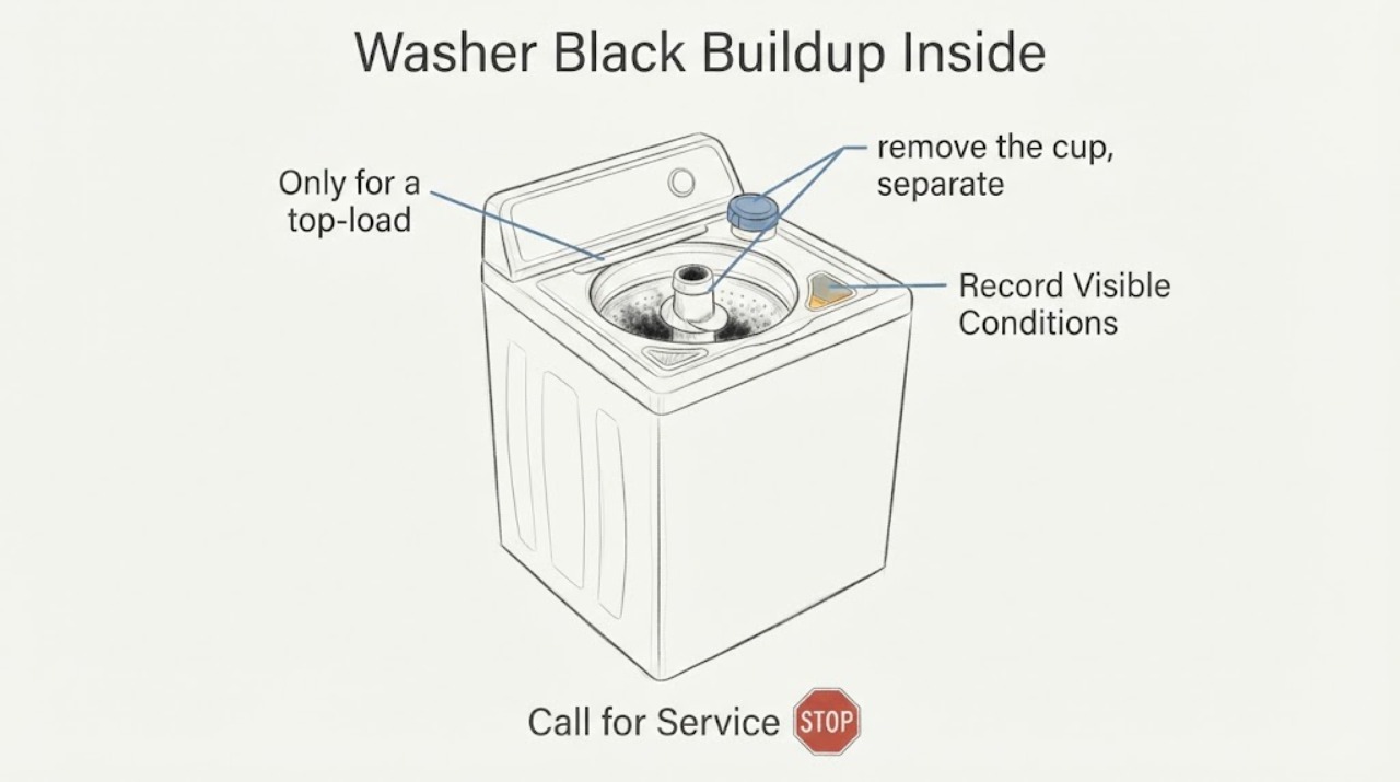 Washer Black Buildup Inside