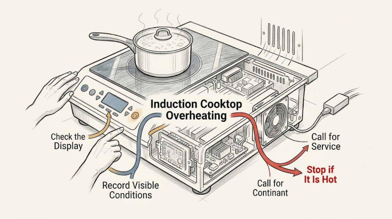 Induction Cooktop Overheating