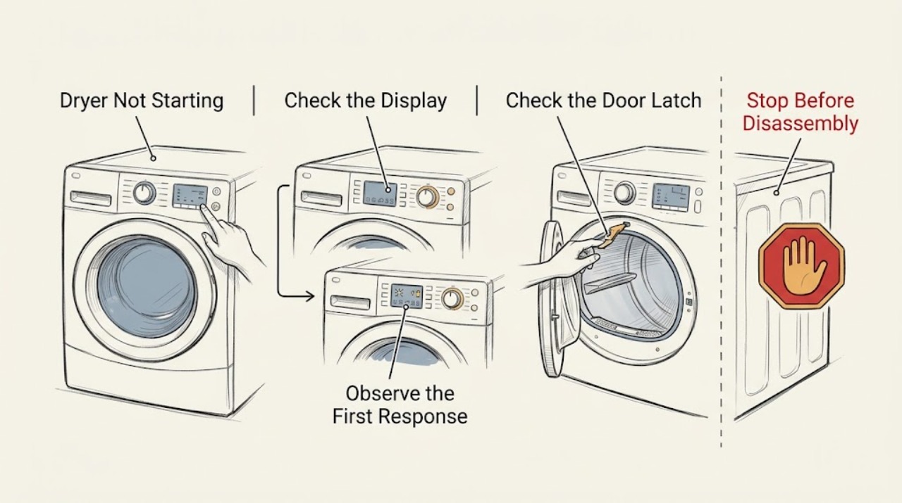 Dryer Not Starting