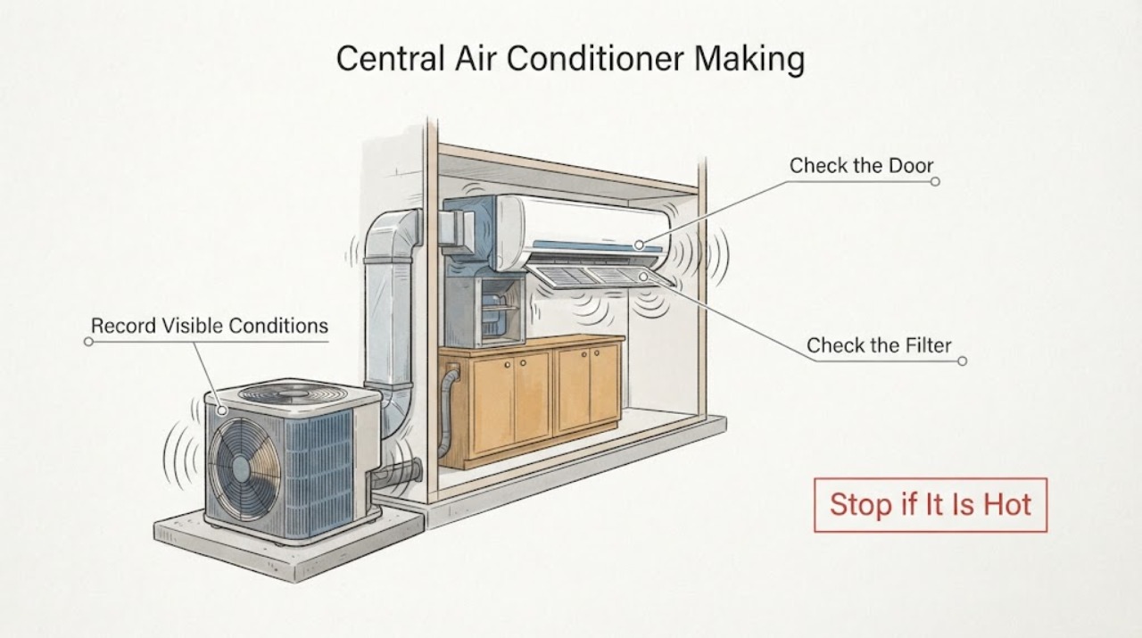 Central Air Conditioner Making