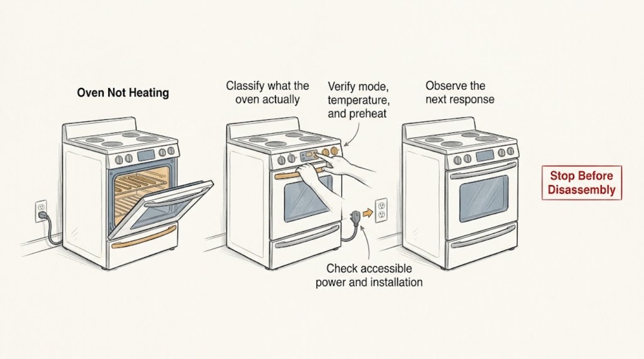 Oven Not Heating
