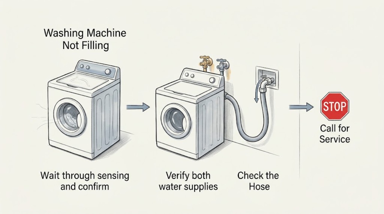 Washing Machine Not Filling