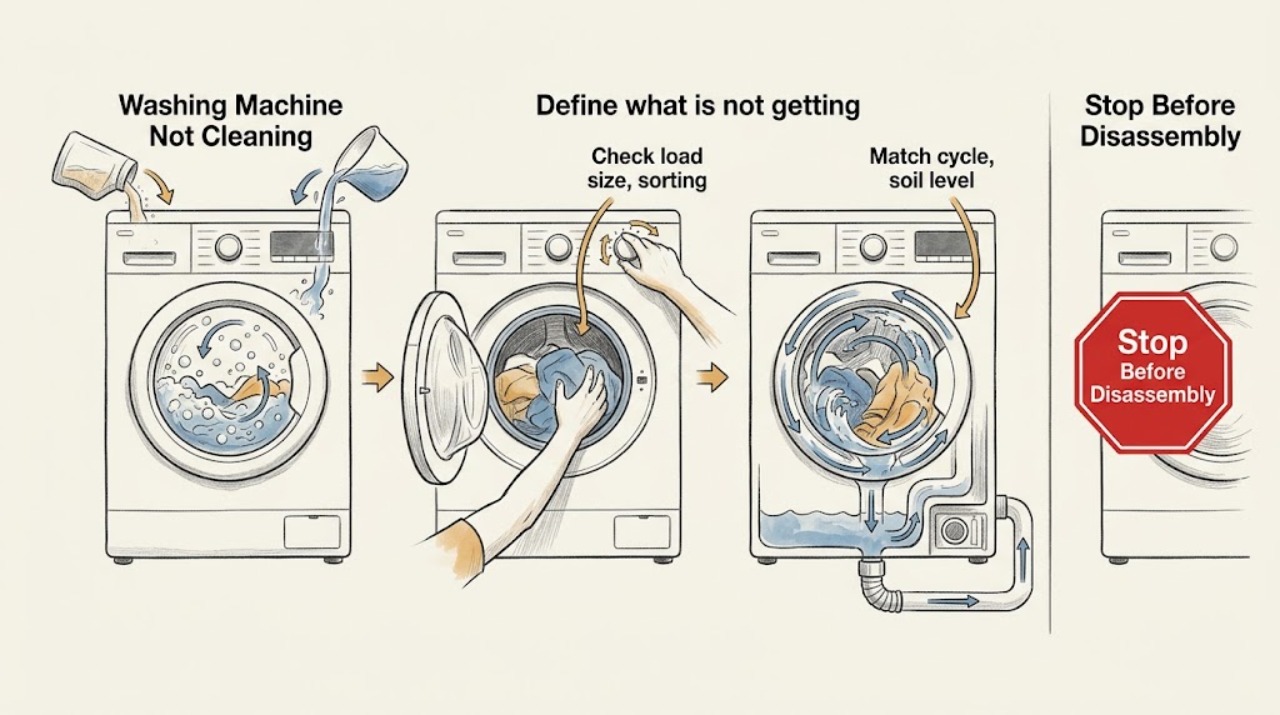 Washing Machine Not Cleaning
