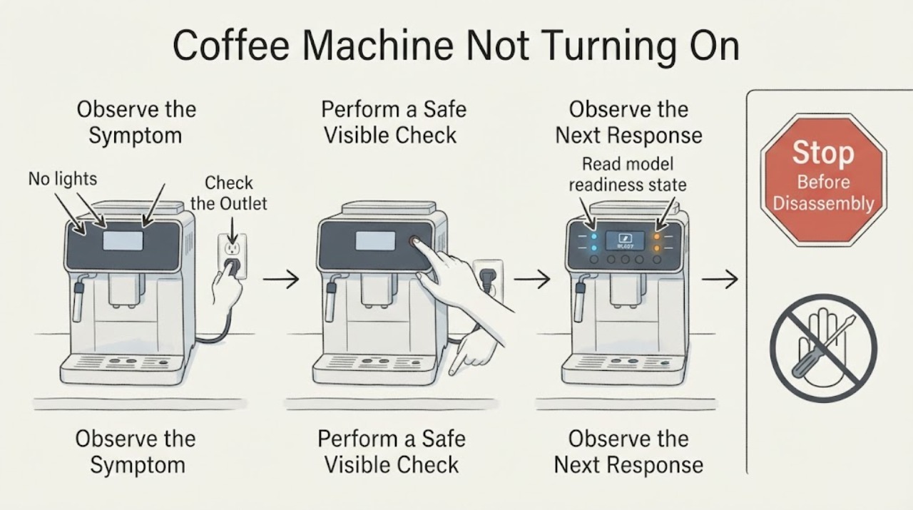 Coffee Machine Not Turning On