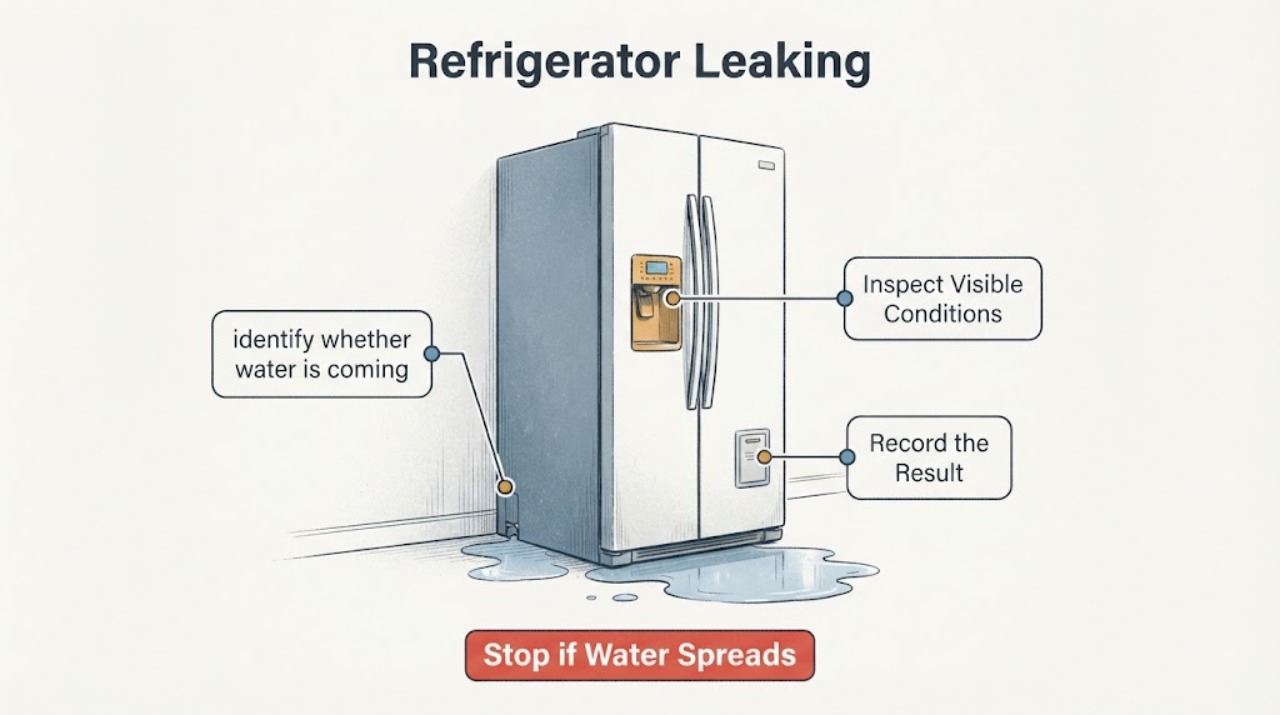 Refrigerator Leaking