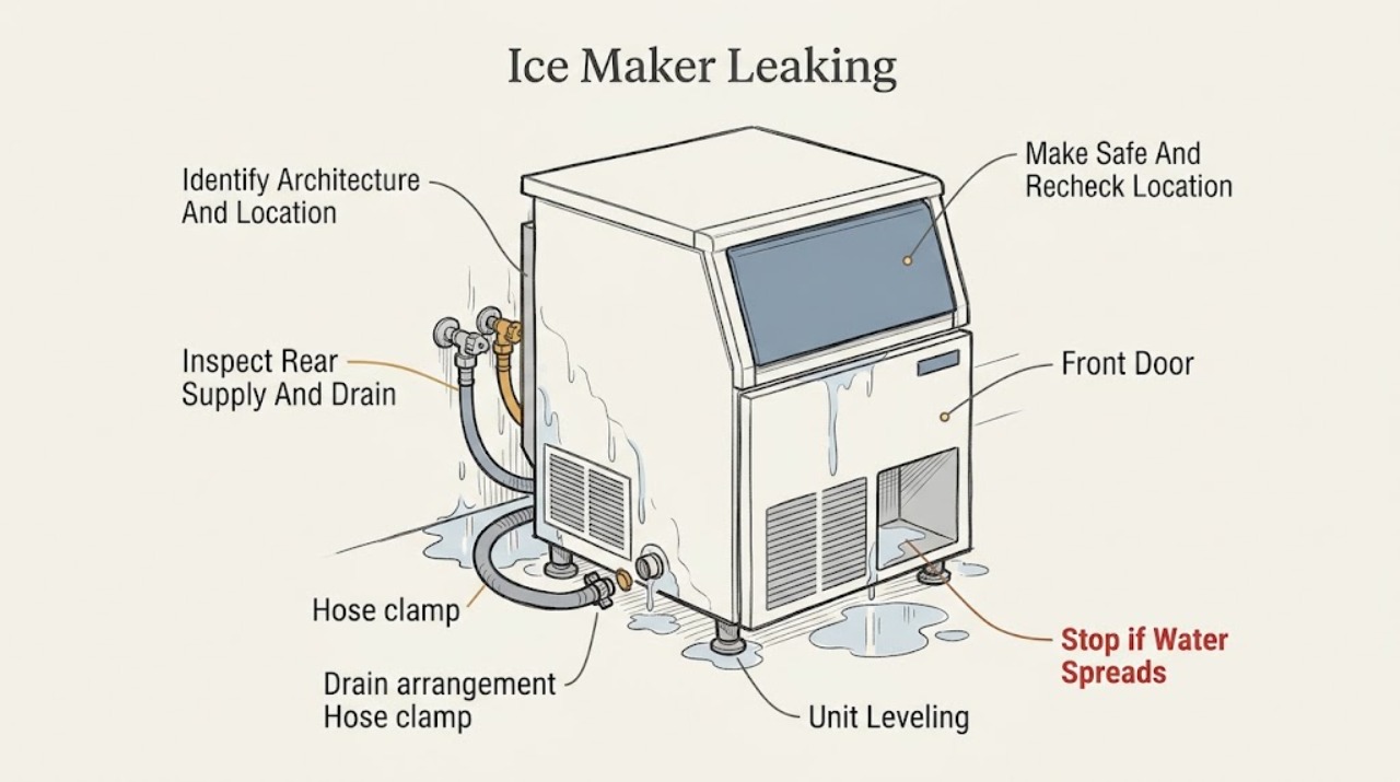 Ice Maker Leaking