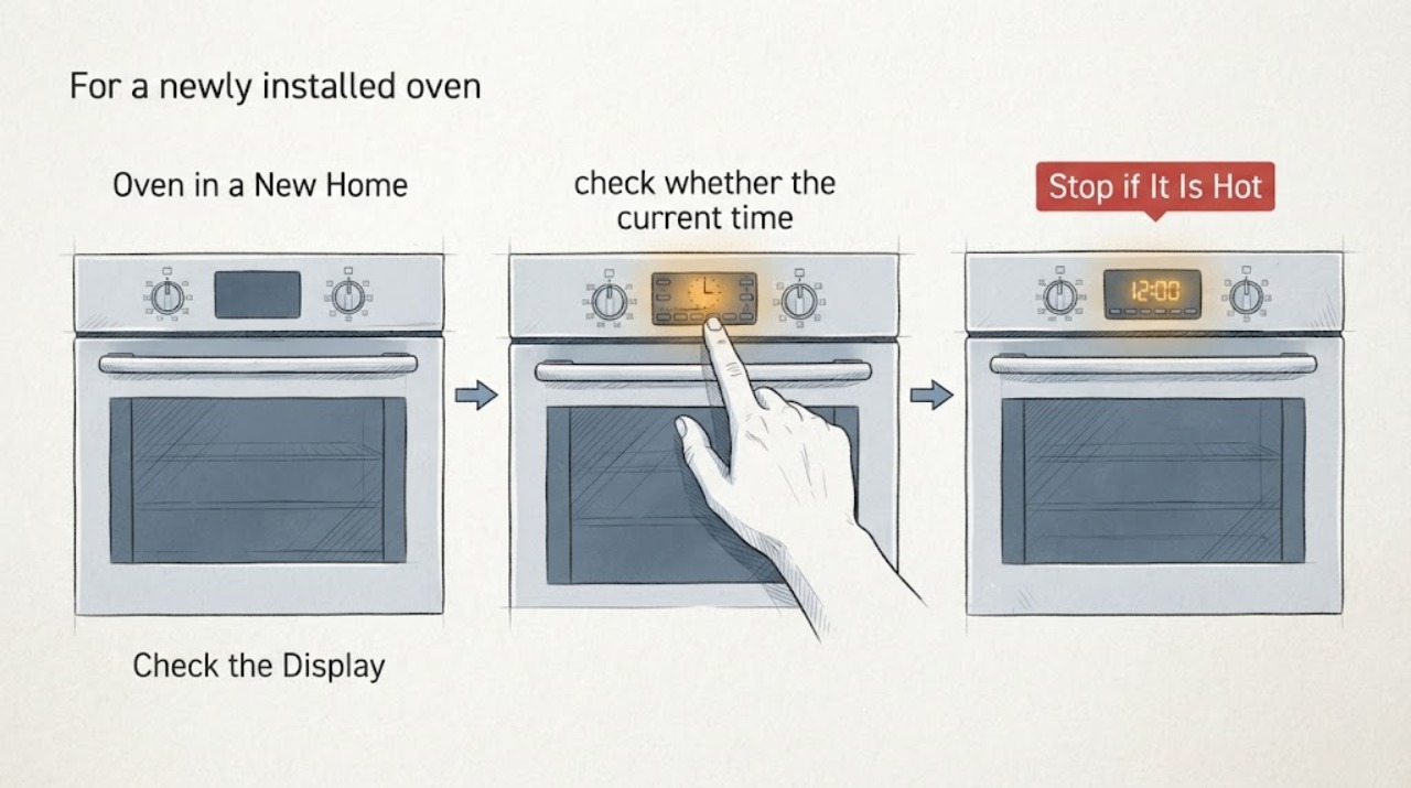 Oven in a New Home