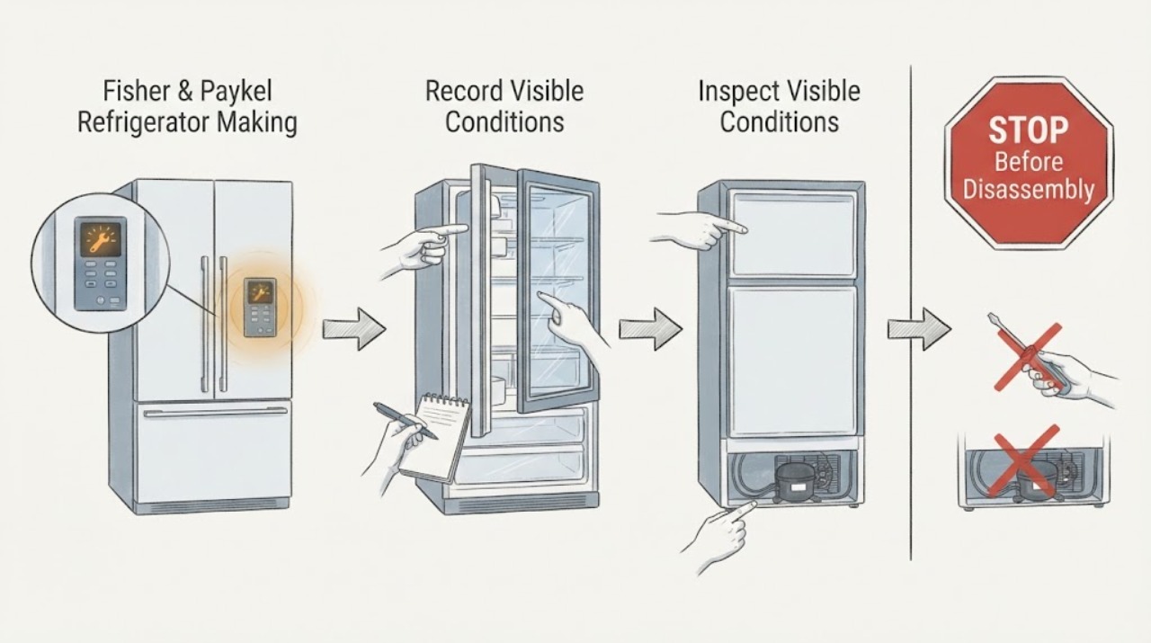 Fisher & Paykel Refrigerator Making