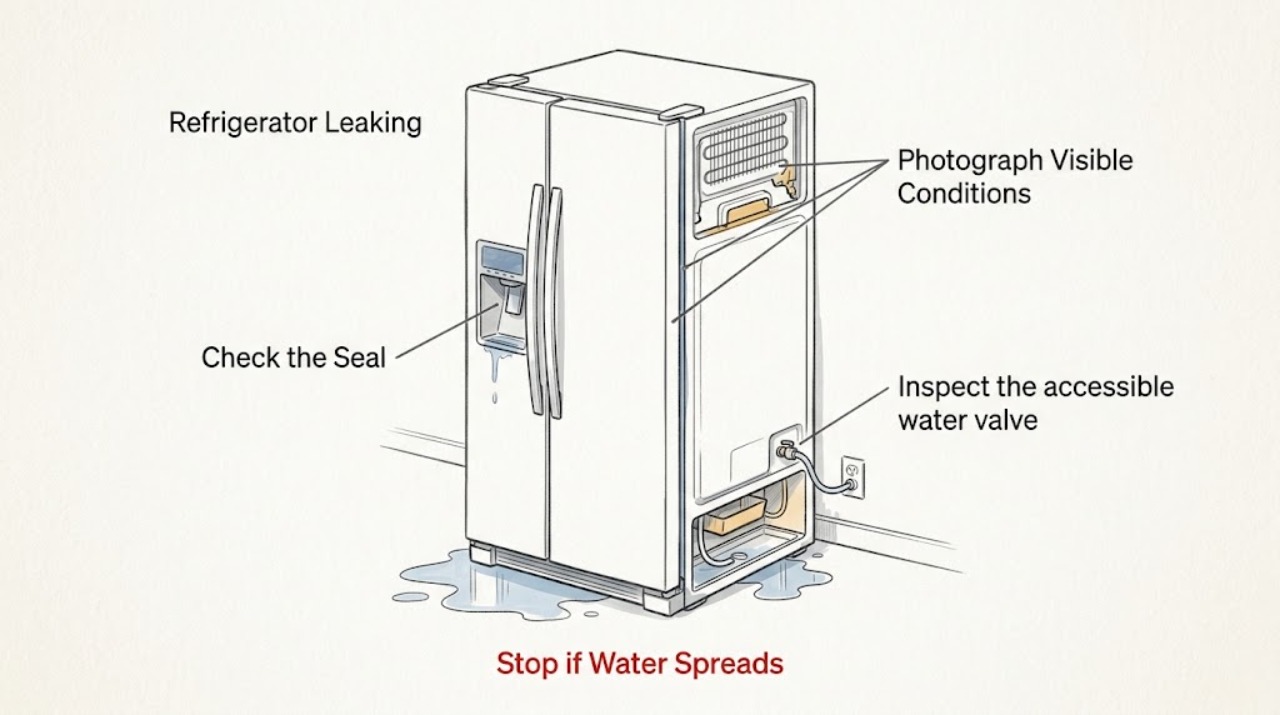 Refrigerator Leaking