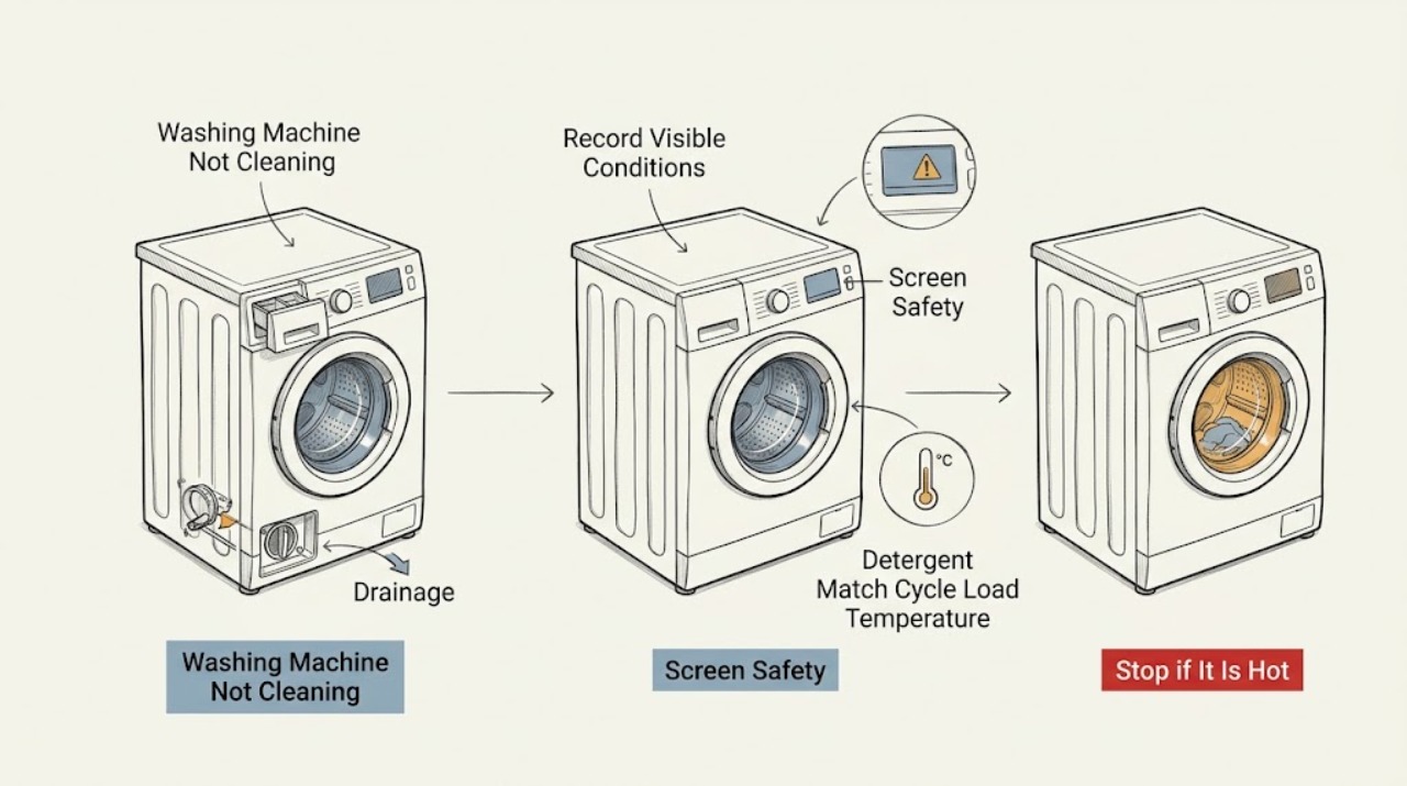 Washing Machine Not Cleaning