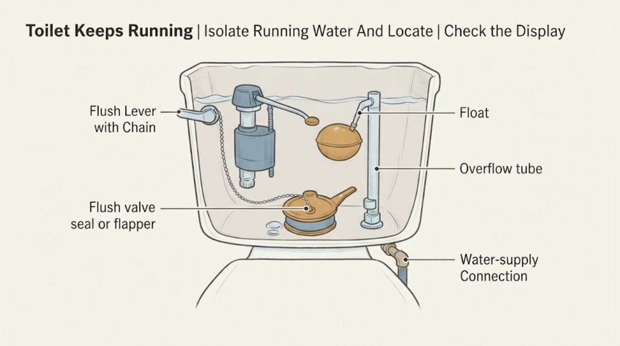 Toilet Keeps Running