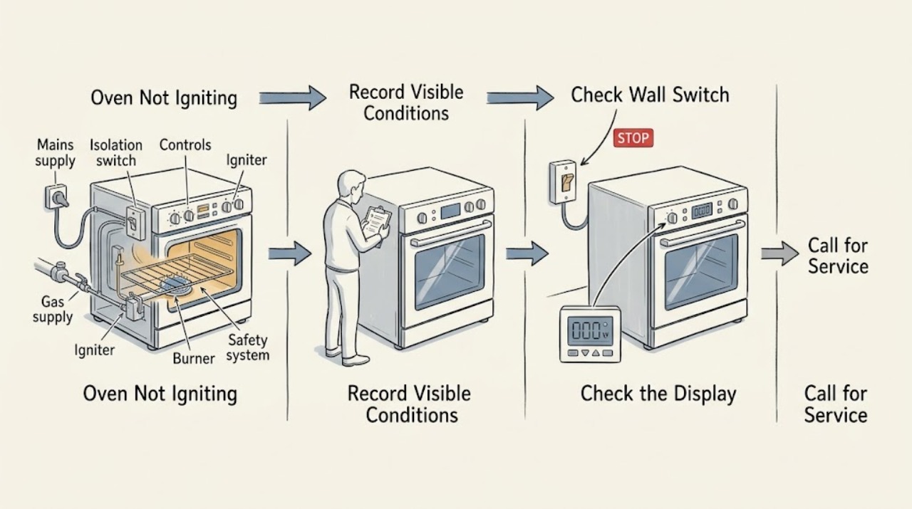 Oven Not Igniting