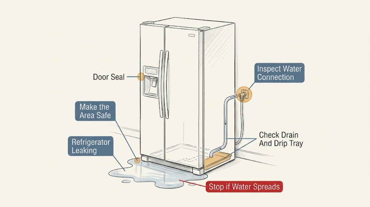 Refrigerator Leaking