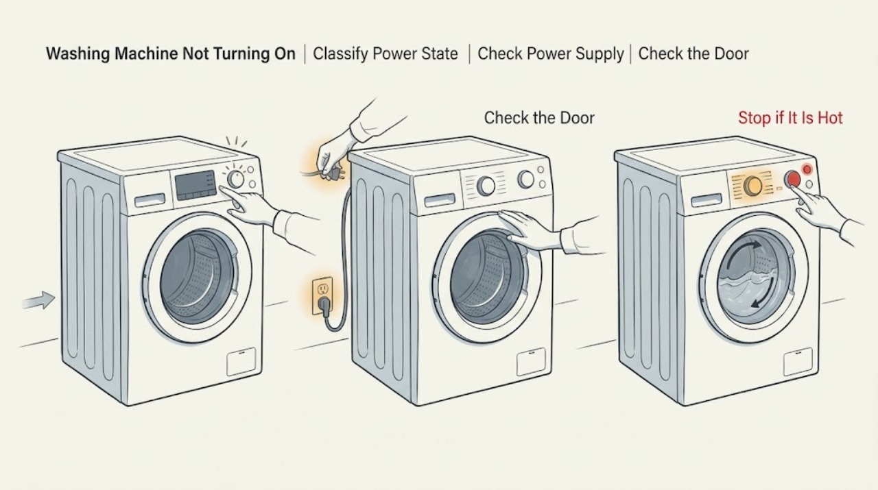 Washing Machine Not Turning On