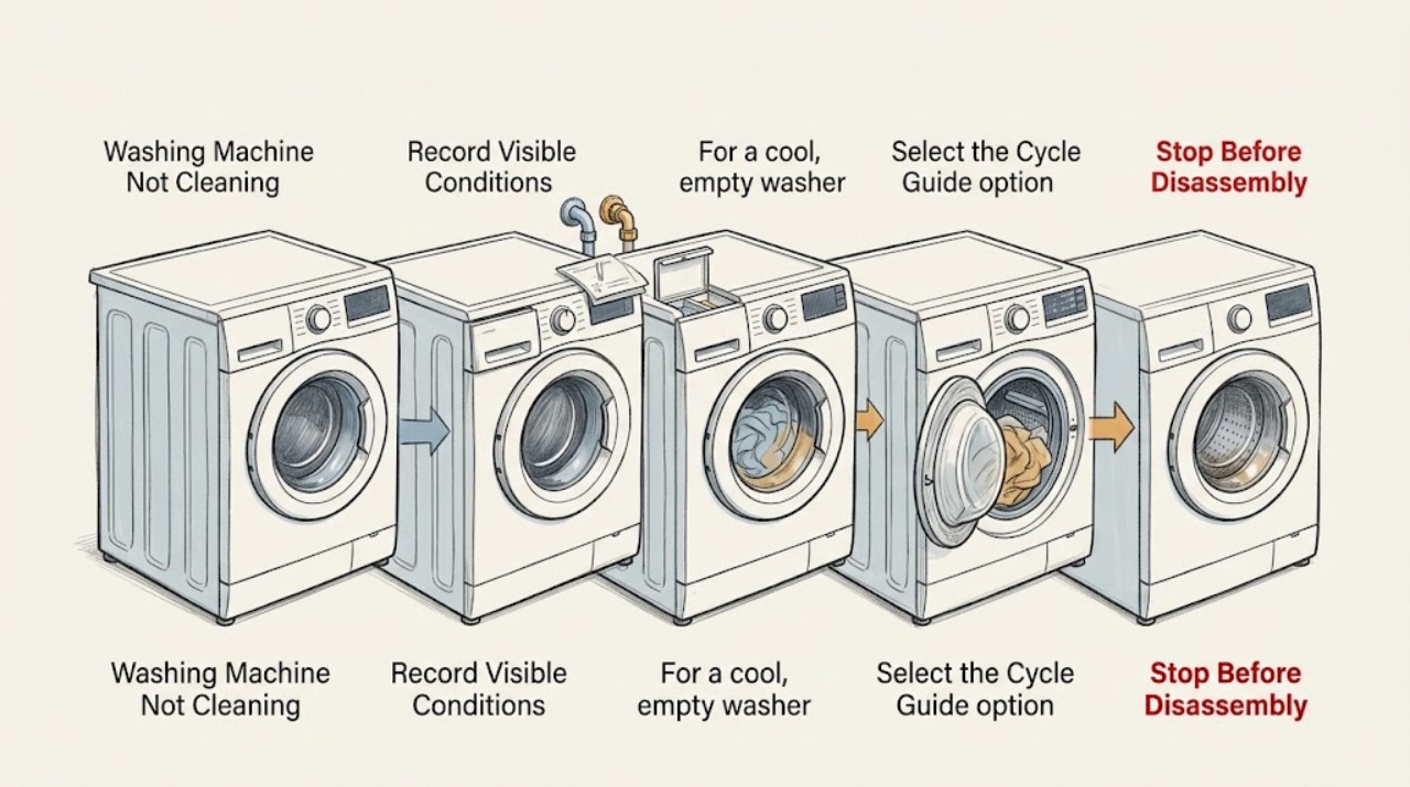 Washing Machine Not Cleaning