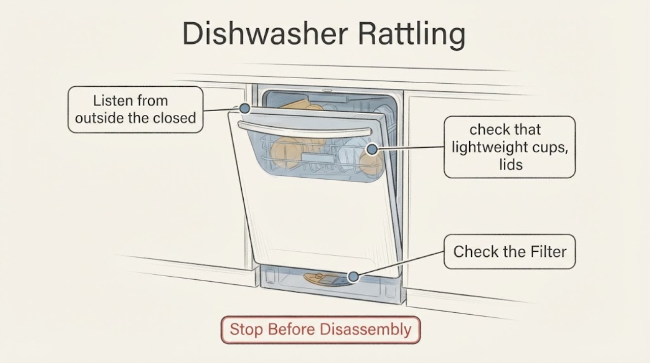 Dishwasher Rattling