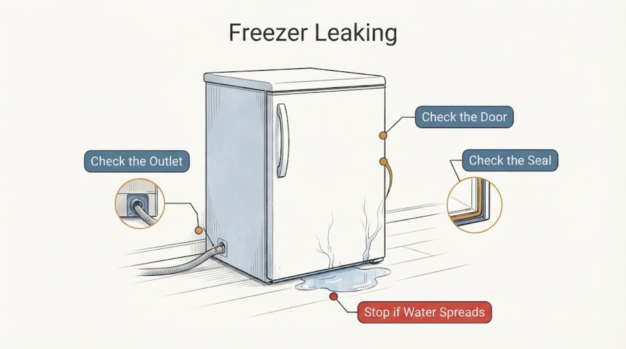 Freezer Leaking
