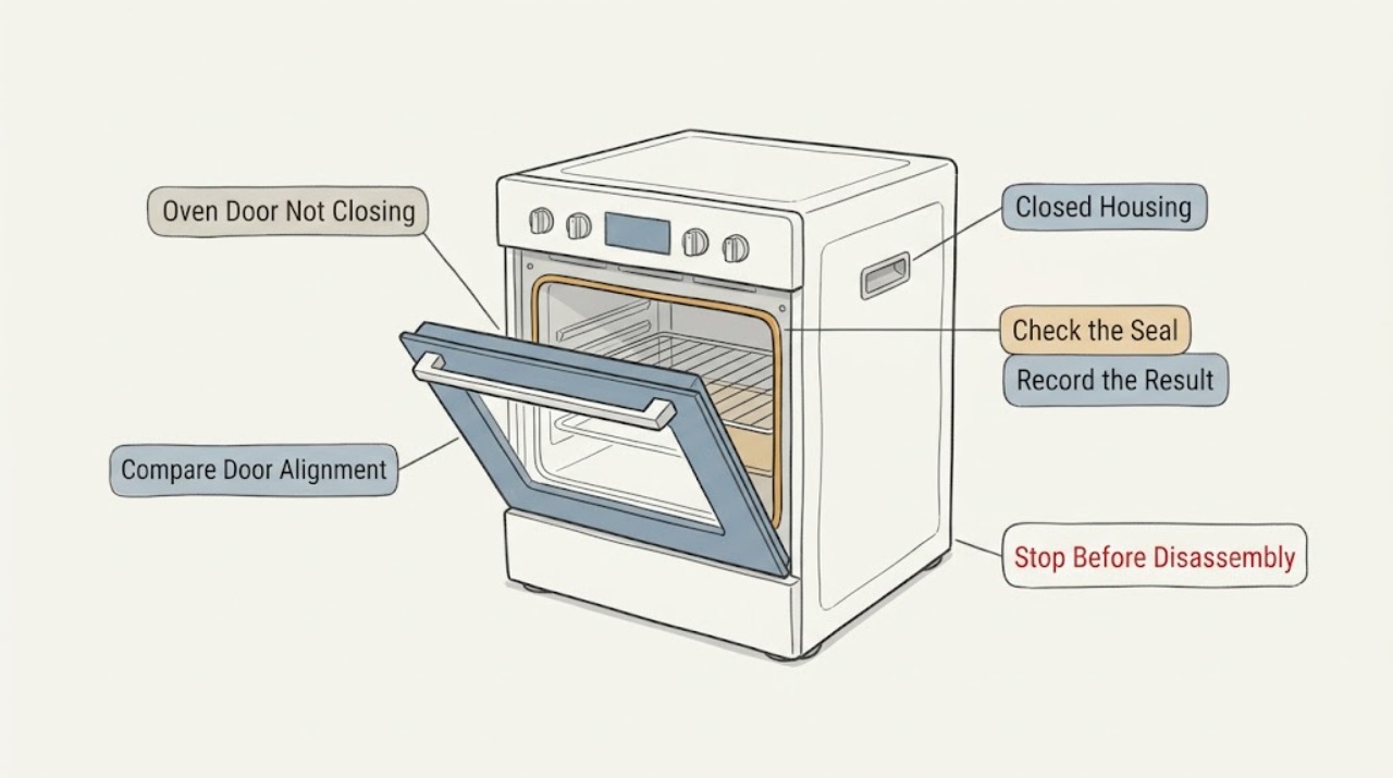 Oven Door Not Closing