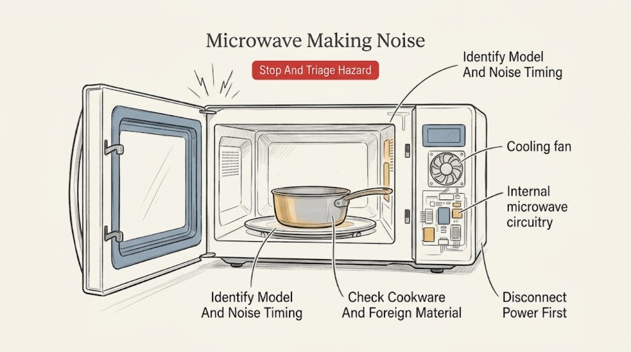 Microwave Making Noise