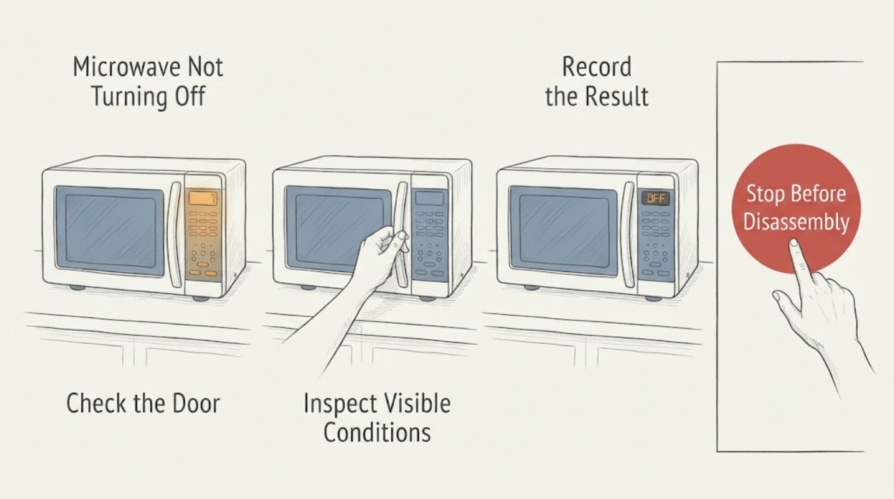 Microwave Not Turning Off