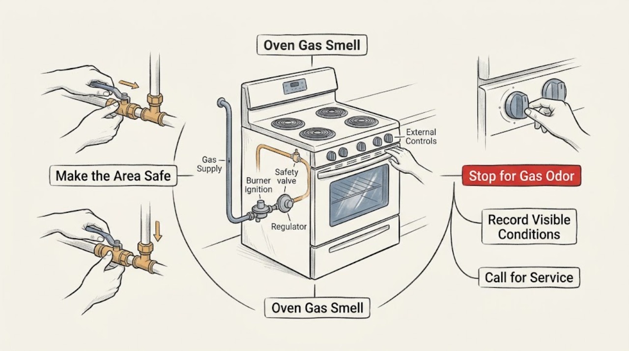 Oven Gas Smell