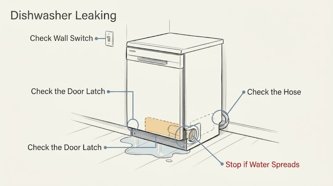 Dishwasher Leaking