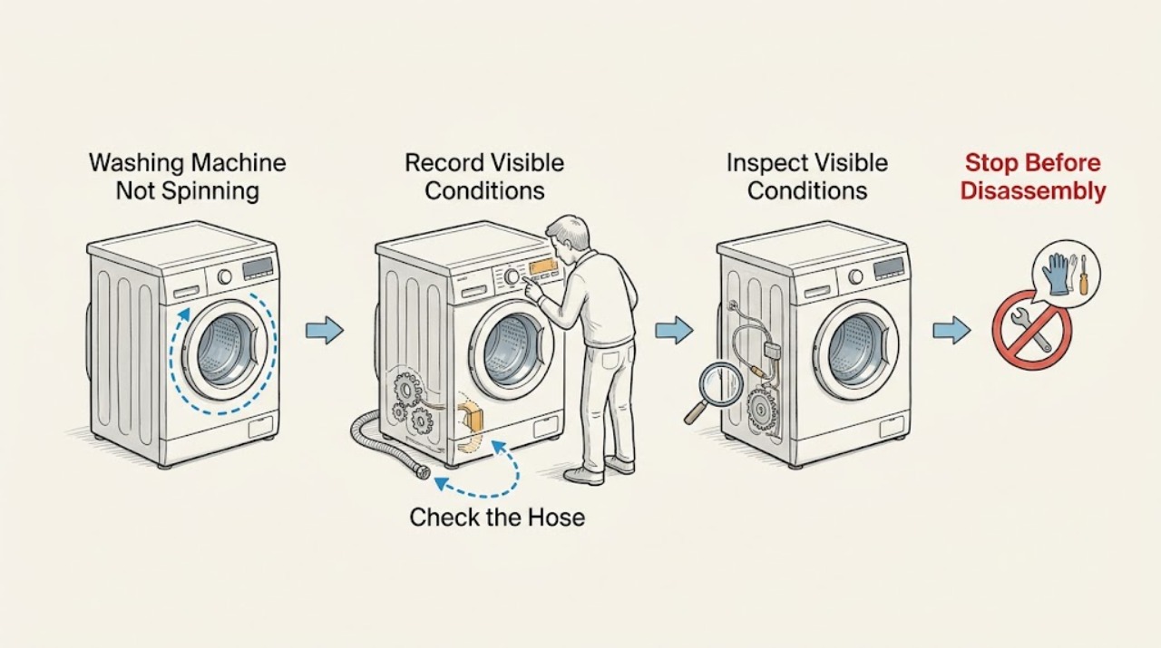 Washing Machine Not Spinning
