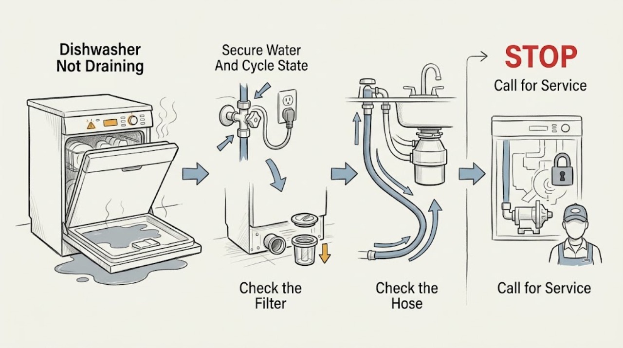 Dishwasher Not Draining