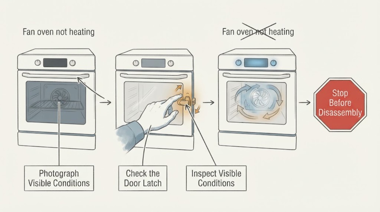 Fan oven not heating