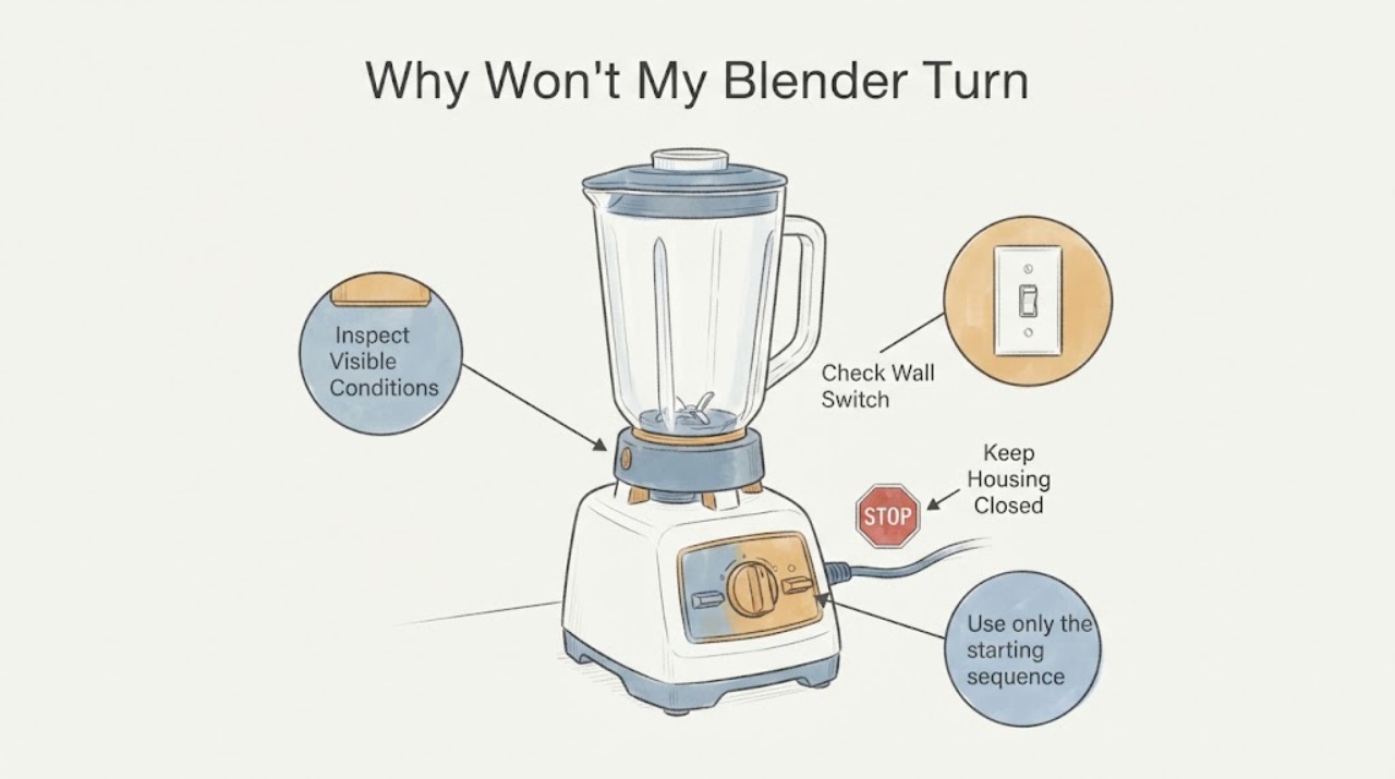 Why Won't My Blender Turn